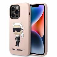   iPhone 14 Pro Karl Lagerfeld NFT Ikonik Magsafe  (Pink  KLHMP14LSNIKBCP)