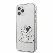   iPhone 12 / 12 Pro Karl Lagerfeld Choupette Fun Hard Case     (Clear -  KLHCP12MCFNRC)