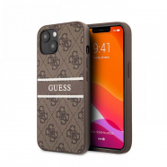   iPhone 13 Pro Guess 4G Logo Collection Printed Stripe ( - GUHCP13LP4SNW)