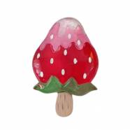Pop Mobile Stand 3D Red Strawberry Ice Cream ()