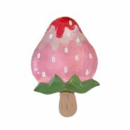 Pop Mobile Stand 3D Pink Strawberry Ice Cream ()