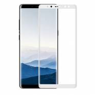 TEMPERED GLASS 9   SAMSUNG GALAXY A8 2018 5D FULL COVER - 