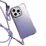   iPhone 14 Plus   Crossbody Frosted Case ()