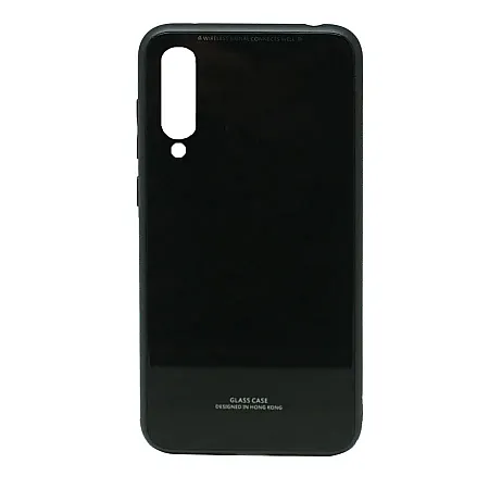 Θήκη για Xiaomi Mi 9 Glass Case (μαύρο)