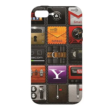 Θήκη iPhone 8 Plus Glass Case Social