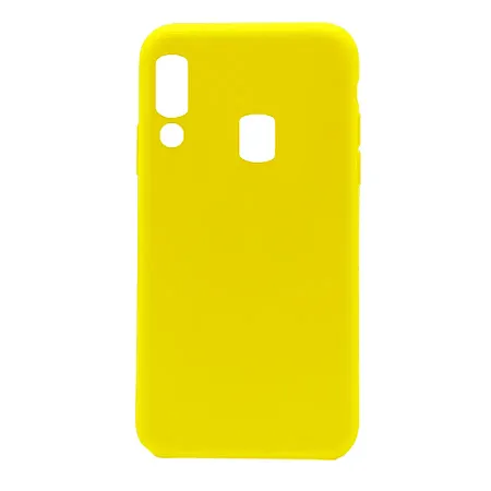 ΘΗΚΗ SAMSUNG A40 SOFT TOUCH TPU  ΚΙΤΡΙΝΟ