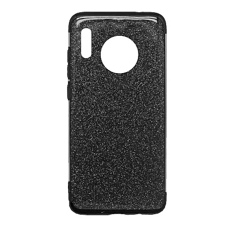 GLITTER ΘΗΚΗ TPU HUAWEI MATE 30 ΜΑΥΡΗ