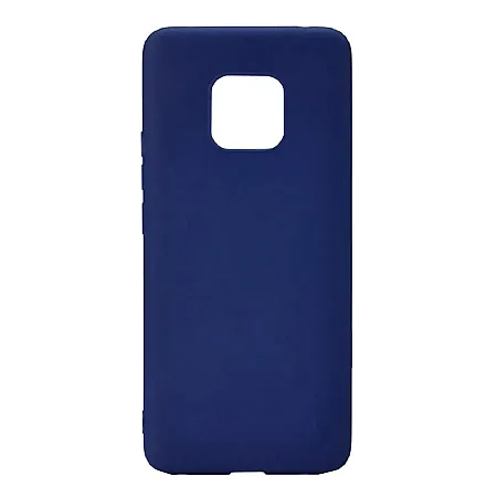 ΘΗΚΗ  HUAWEI P40 LITE E SOFT TOUCH TPU ΜΠΛΕ