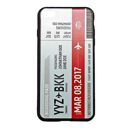 Θήκη iPhone SE 2020 Eco TPU Boarding Pass