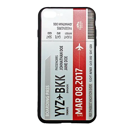 Θήκη iPhone 7/8 Plus Eco TPU Boarding Pass