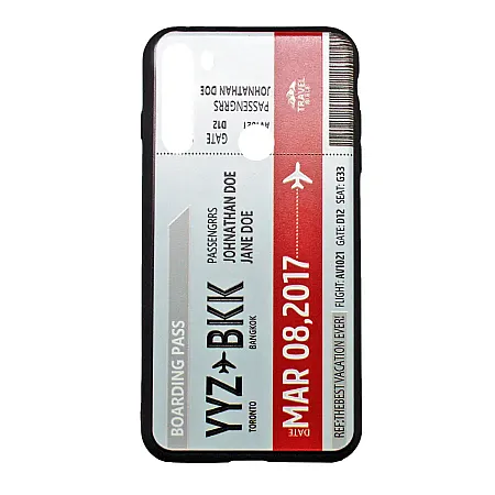 Θήκη για Xiaomi Redmi Note 8 Eco TPU Boarding Pass