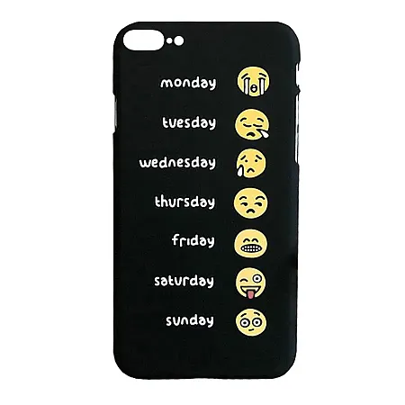 Θήκη iPhone 7/8 Plus Eco TPU Emoji Week