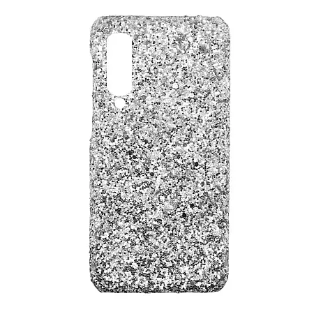 Θήκη για Xiaomi Mi 9 Lite Eco TPU Glitter (ασημί)