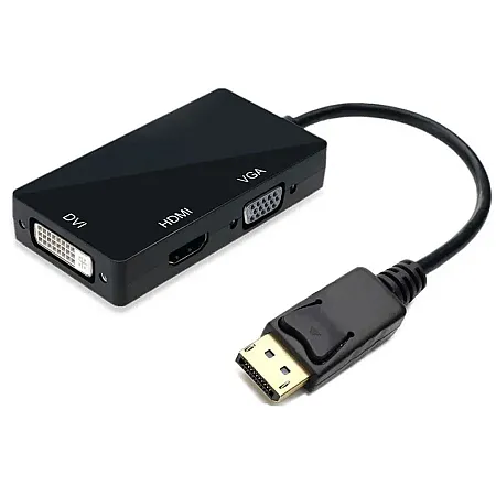 Μετατροπέας Εικόνας Display Port MALE σε HDMI / VGA / DVI-D FEMALE