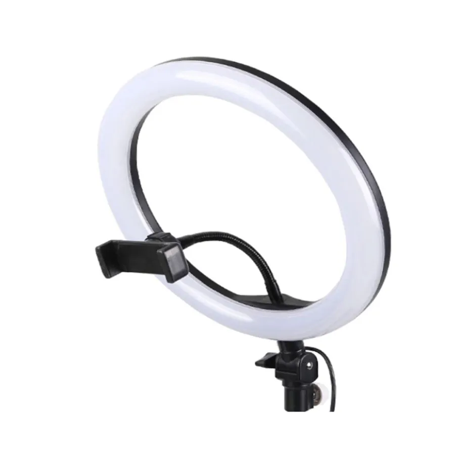 Φωτογραφικό Τρίποδο 2.2 μέτρα Led Selfie Ring 30 εκατοστά (μαύρο)
