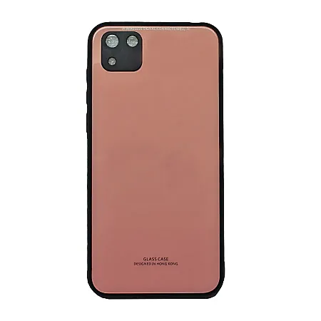 ΘΗΚΗ GLASS CASE FOR HUAWEI Y5P PINK