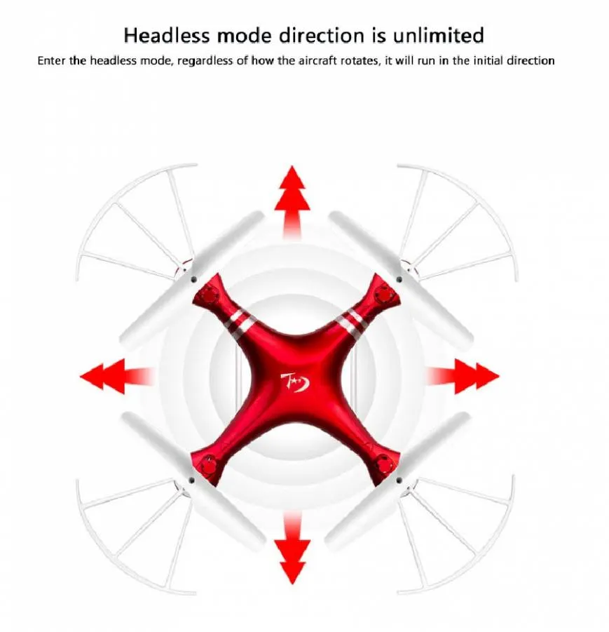 Drone TENKIND TXD-8S με 720p Camera (Κόκκινο)