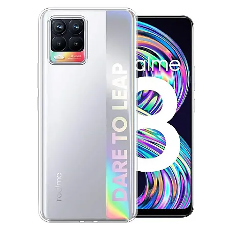 ΘΗΚΗ Slim 1 mm REALME 8 / REALME 8 Pro (Διάφανο)