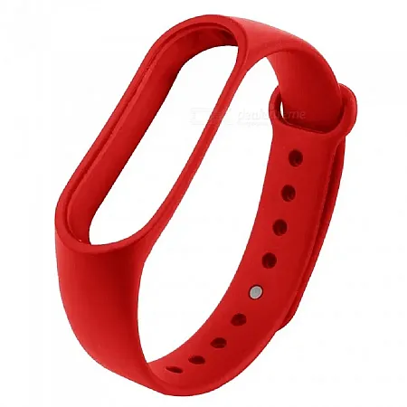 Λουράκι Σιλικόνης Mi Band 5 ΟΕΜ (Κόκκινο)