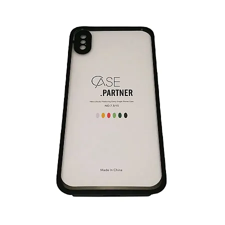 Θήκη iPhone Xs Max With Border X Protection (μαύρη)