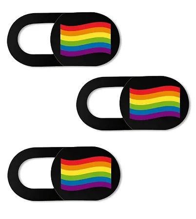 Super Thin Slider Web Camera Cover (Rainbow 1 τεμάχιο)