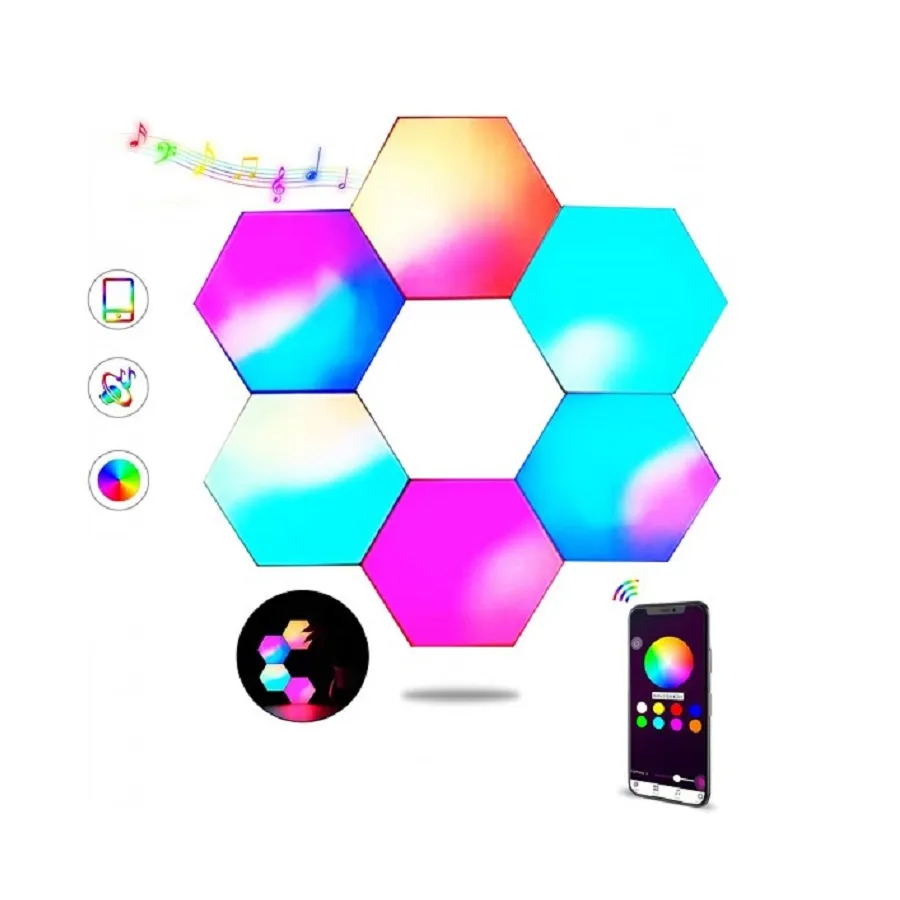 Φωτιστικό Hexagonal Led Light