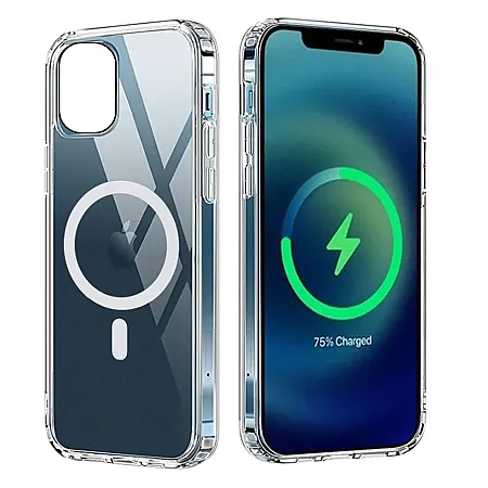 Θήκη iPhone Xs Max Mag Safe Back Cover Σιλικόνης (διάφανο)