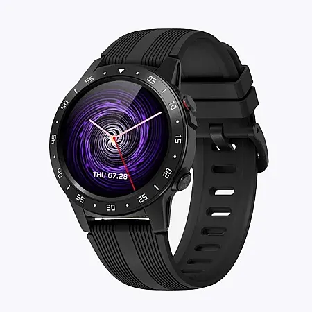 SmartWatch M5S GPS Sport με κάρτα SIM (μαύρο)