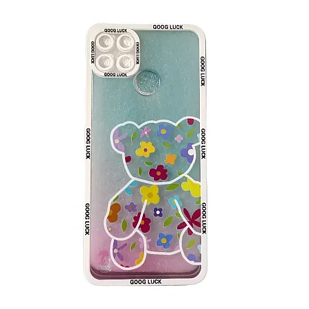 Θήκη για RealMe C21Y / C25Y Bear Love (διάφανο)