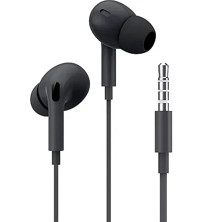 Ακουστικά Handsfree U Music 38 Jack 3,5mm  InEar (μαύρο)