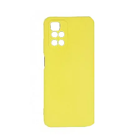 Θήκη για Xiaomi Redmi 10 Σιλικόνης TPU Soft Touch (κίτρινο)