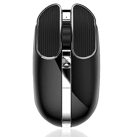 Ασύρματο Επαναφορτιζόμενο Ποντίκι 2.4G Slim X1 (μαύρο)