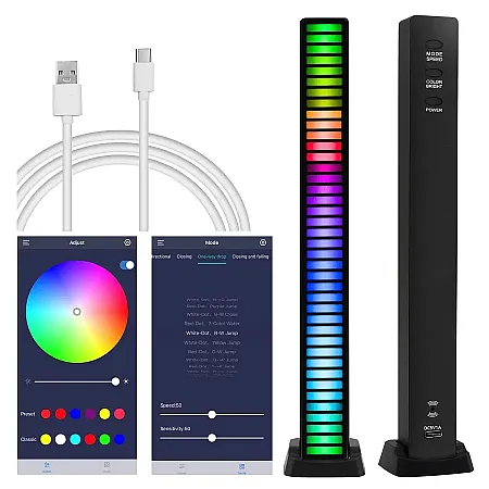 Ασύρματο Sound Control Music Rhythm Light RGB