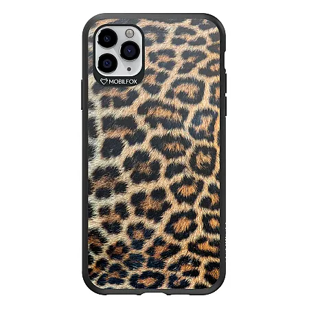 Θήκη για iPhone 11 Pro Max Mobilfox Leopard Full-Shock  (μαύρο)