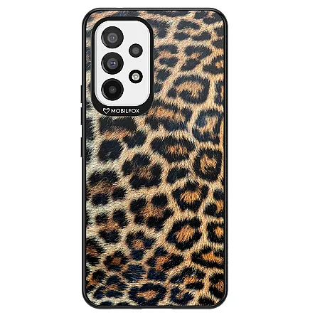 Θήκη για Samsung A53 Mobilfox Leopard Full-Shock (μαύρο)