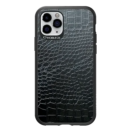 Θήκη για iPhone 11 Pro Max Mobilfox Leather Full-Shock  (μαύρο)