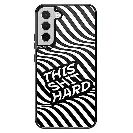 Θήκη για Samsung S22 Plus Mobilfox This Shit Hard Full-Shock  (μαύρο)