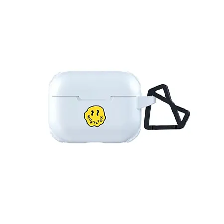 Θήκη για Airpods Pro Gen 1 Mobilfox Smile (άσπρο)