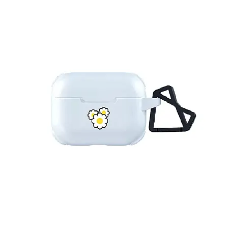 Θήκη για Airpods Pro Gen 1 Mobilfox Flowers (άσπρο)