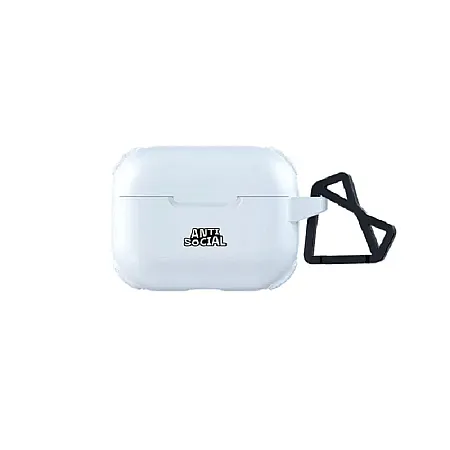 Θήκη για Airpods Pro Gen 1 Mobilfox Anti Social (άσπρο)