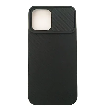 Θήκη για iPhone 11 Pro Max Back Cover με Camera Cover (μαύρο)
