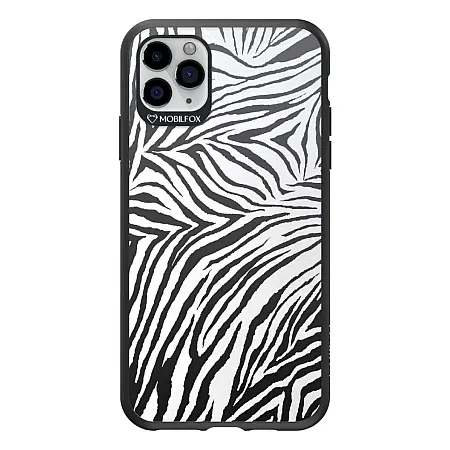 Θήκη για iPhone 11 Pro Mobilfox Zebra Full-Shock  (μαύρο)