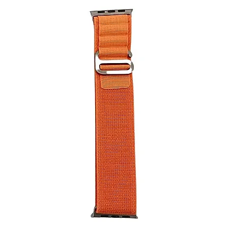 Λουράκι για Apple Watch Ultra Υφασμάτινο 38/40/41mm (πορτοκαλί)