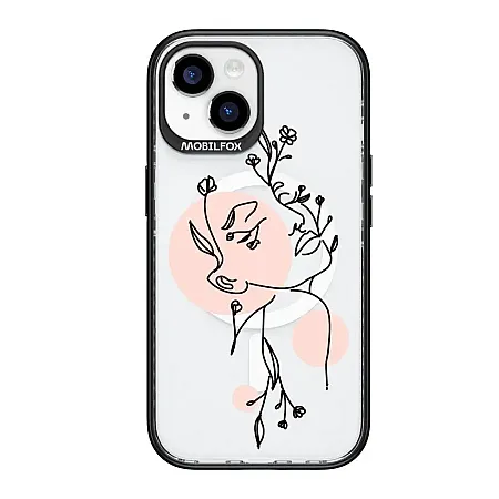 Θήκη για iPhone 14 Plus Mobilfox Confidence Clear With Magsafe Full-Shock  (μαύρο)