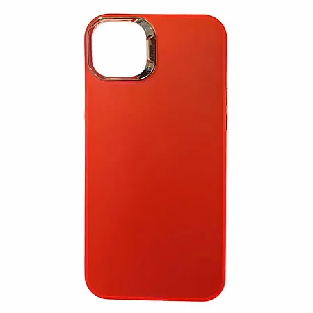 Θήκη για iPhone 15 Plus Frosted TPU Case (κόκκινο)