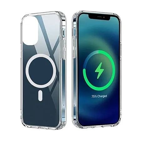Θήκη για Samsung Z Flip 5 Mag Safe Back Cover Σιλικόνης (διάφανο)