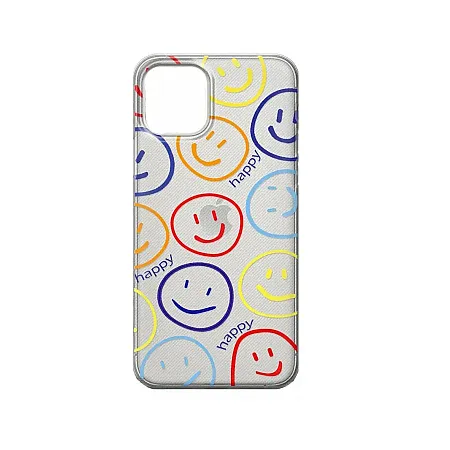 Θήκη για iPhone 14 Pro Max Smiles Back Cover (διάφανη)