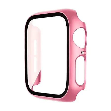 Θήκη για Apple Watch Cover Tempered Glass 41mm (ροζ)