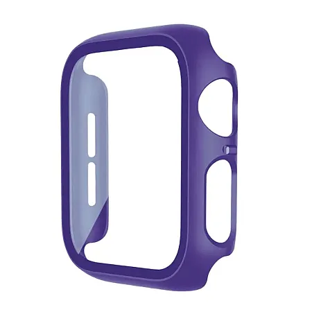 Θήκη για Apple Watch Cover Tempered Glass 41mm (μωβ)