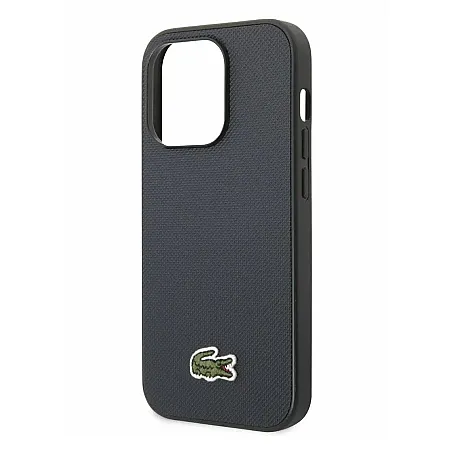 Θήκη για iPhone 15 Pro Lacoste HC Iconic Petit Pique Pu Woven Logo Magsafe (LCHMP15LPVCE - πράσινο)